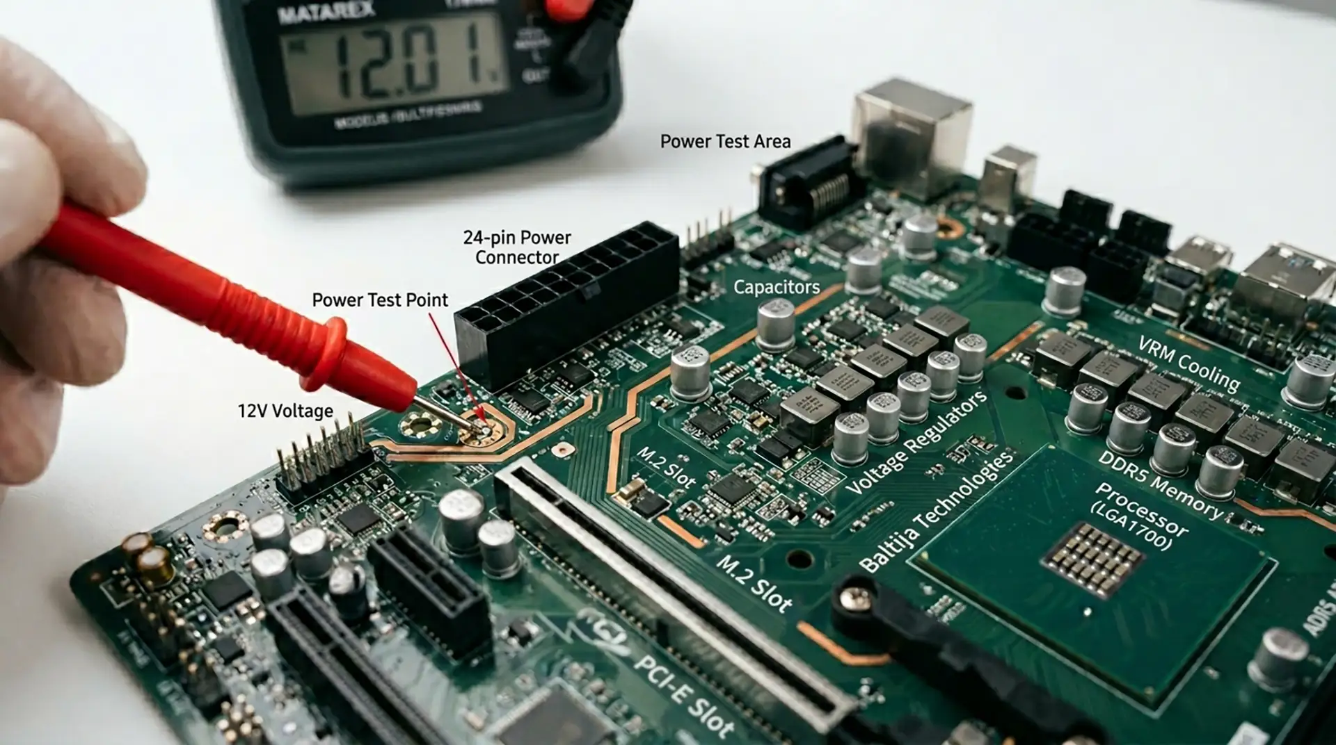 AT110 — Laptop Motherboard Voltages Power Rails Circuits Training Course